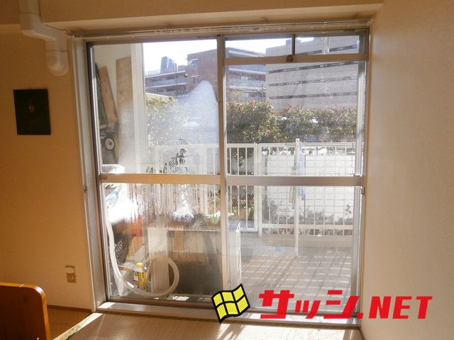 窓の結露対策　寒さ対策　リクシル内窓インプラス　施工事例　名古屋市千種区